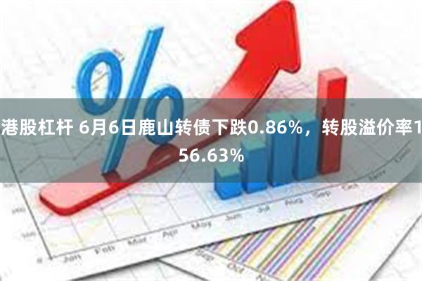 港股杠杆 6月6日鹿山转债下跌0.86%，转股溢价率156.63%