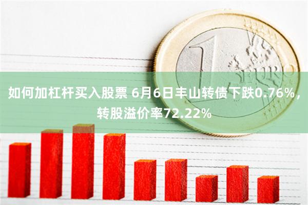 如何加杠杆买入股票 6月6日丰山转债下跌0.76%，转股溢价率72.22%