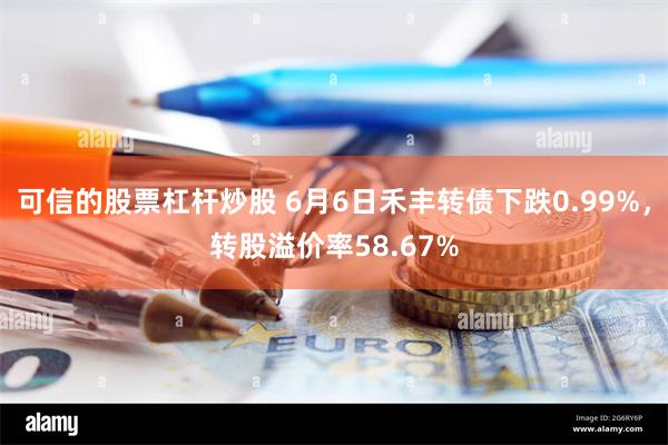 可信的股票杠杆炒股 6月6日禾丰转债下跌0.99%，转股溢价率58.67%